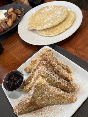 Coconut French toast & Wicked Breakfast