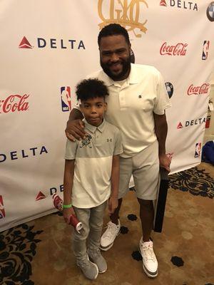 Lil Jules @ The Original Tee Golf Classic with Anthony Anderson. OriginalTee.com