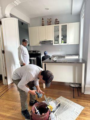 Countertops installation