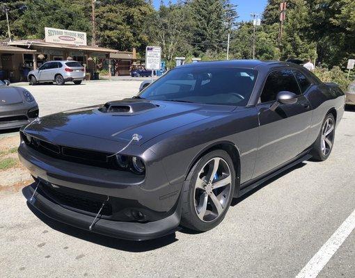 The vehicle Sounds of Speed worked on:  2016 Challenger Shaker (aka Charlie)