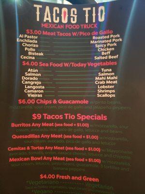 The menu they have it ALL LOL AND IT AL TASTES GRAND. COME GET YOU SOME