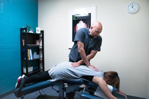 Flexion Distraction table therapy: increases spinal motion, reduce pressure on spinal nerves from a disc bulge, reduce pain from sciatica