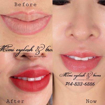 Lipblush, Lip Correction