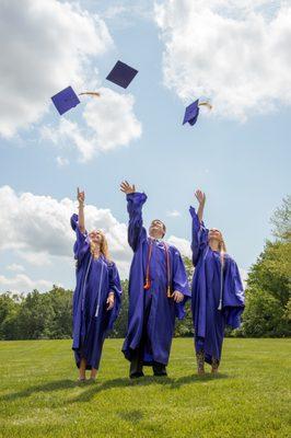 Celebrate senior year with amazing portraits and fantastic bonus sessions, like our cap and gown session the week of graduation!