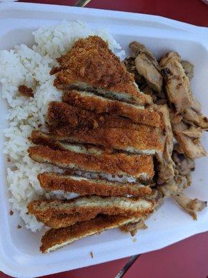 Katsu and teriyaki