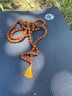 Mala Beads from the Yoga Teacher Training Ceremony