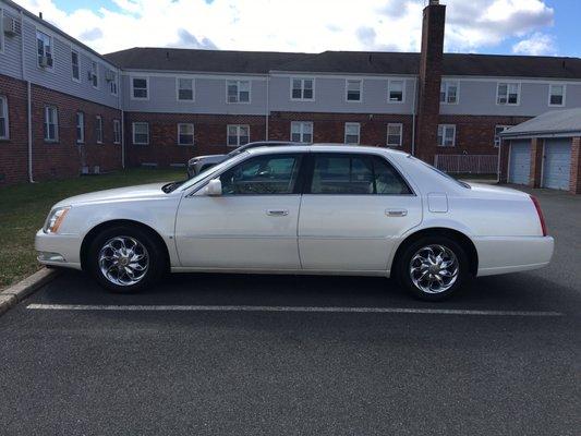 My '08 Caddy DTS after being repaired by Main Auto Body