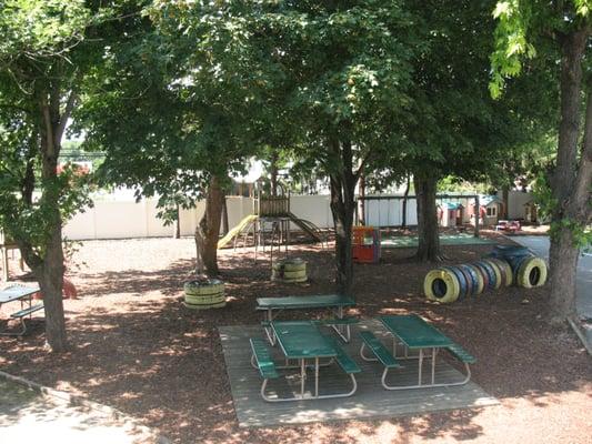 Large, Shaded Playground