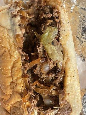 The best cheese steak sub hands down!