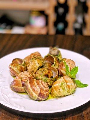 Escargots ~ Snails with Herb Butter