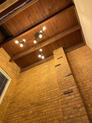 Before- Post Construction High Ceilings