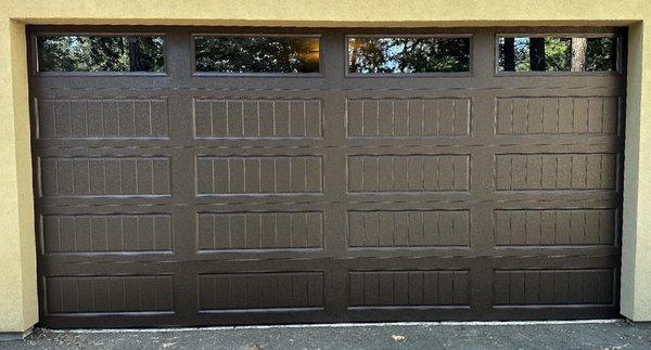 Excellent garage door upgrade at a very reasonable price.