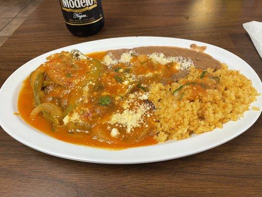 Chili Relleno plate