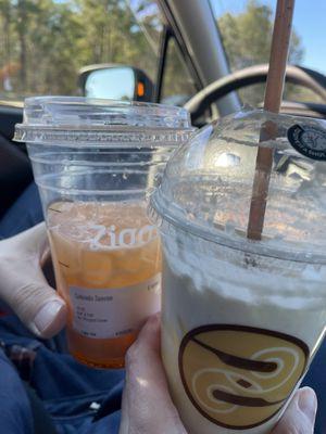 Colorado Sunrise & Limesicle Italian Soda