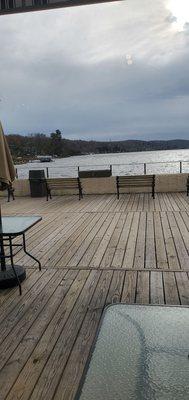 Boardwalk and scenic view.