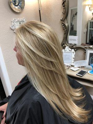 beautiful highlights and layers