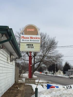 Storefront sign