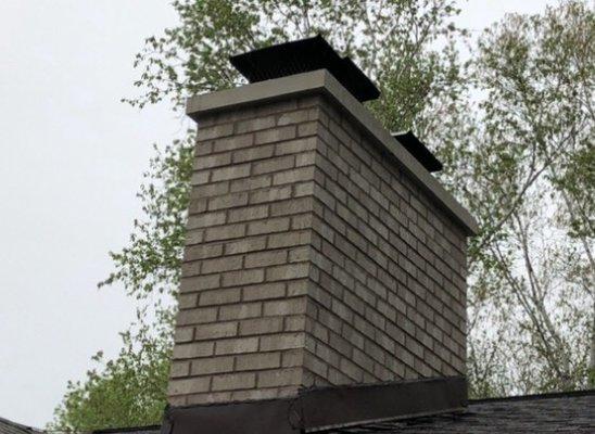 Brand new finished chimney!