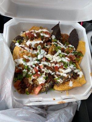 Carne Asada with nachos