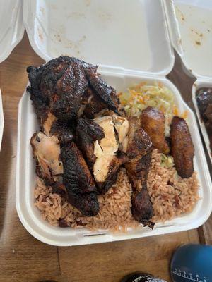 Jerk Chicken Jamaican Family Feast