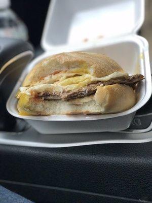 Steak, Egg & Cheese, please!