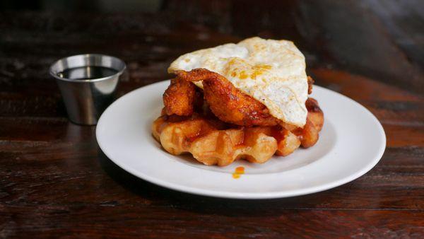 Hot Chicken & Waffles