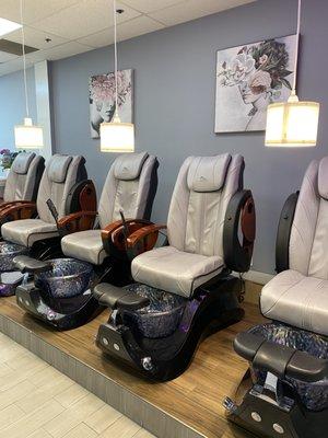 pedicure stations