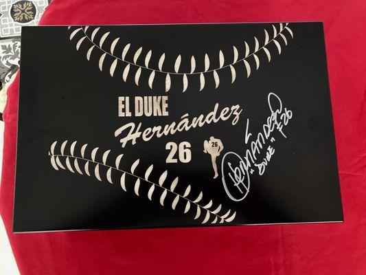 Orlando El Duque Hernandez,autograph collection cigar accessories cigar brands El Duke Hernández 26