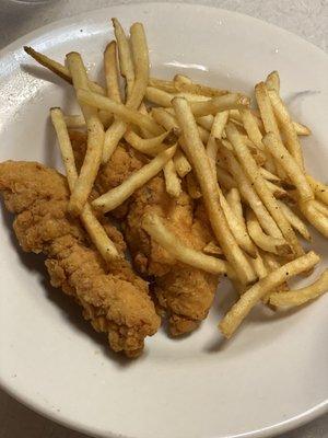 Kid's chicken tenders