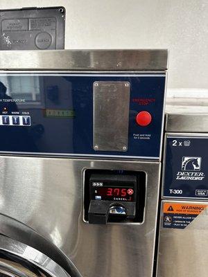 Laundry machine card readers don't work