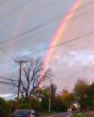 Because Israel Kamakawiwo'ole's "Somewhere Over The Rainbow" Version ALWAYS Comes To Mind (Taken In Ardsley)