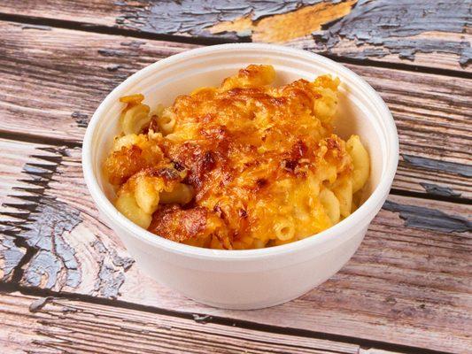 Baked mac and cheese.