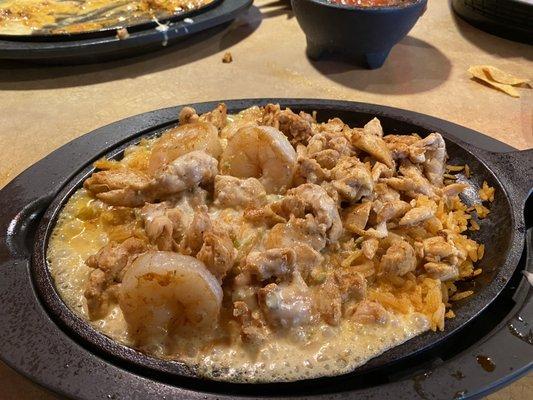 Shrimp and Chicken Fried Rice. Delicious.