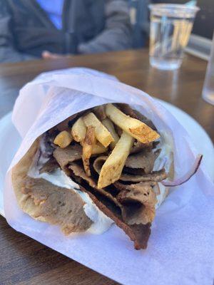 Pork Gyro Pita