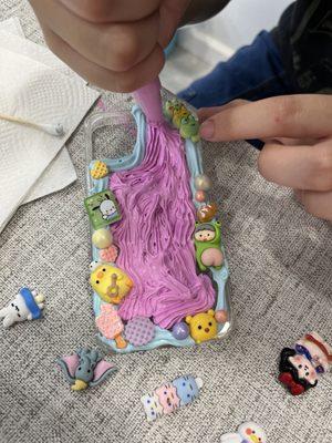 Making a phone case