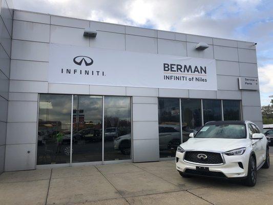 Berman INFINITI of Niles located at 5733 W Touhy Ave in Niles, IL is NOW OPEN