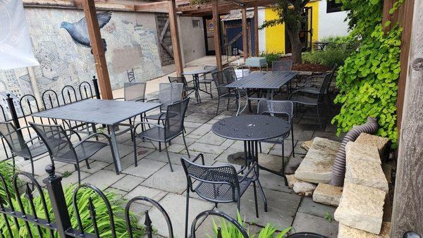 Our beautiful patio seating