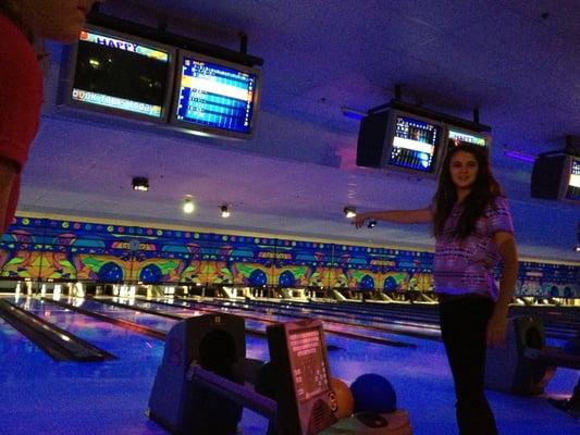 Cosmic bowling