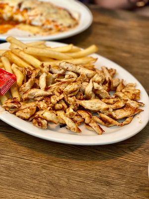 Grilled Chicken and Fries