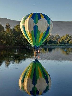 On the river