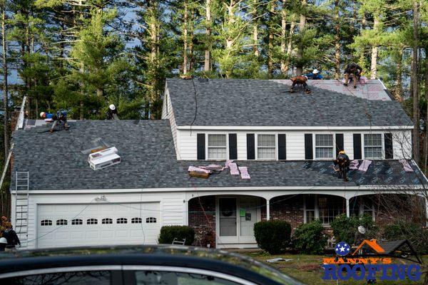 Owens corning shingles will make any home aesthetically pleasing.