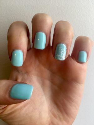 Beautiful gel manicure