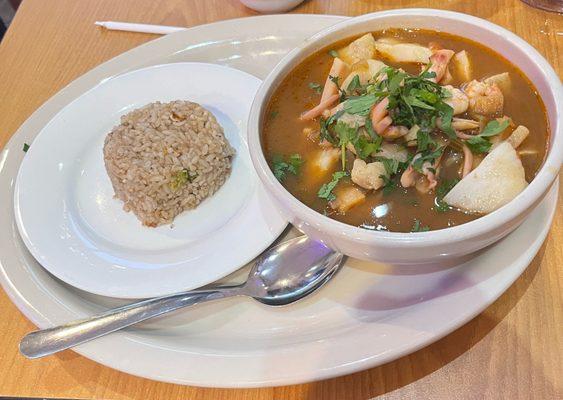 Mixed Seafood Soup