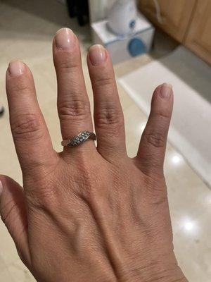 My ring fits!