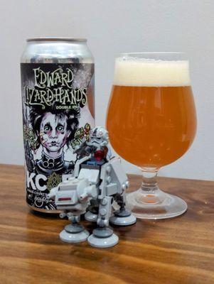 January 19, 2024; KCBC Edward Lizarhands Double IPA.