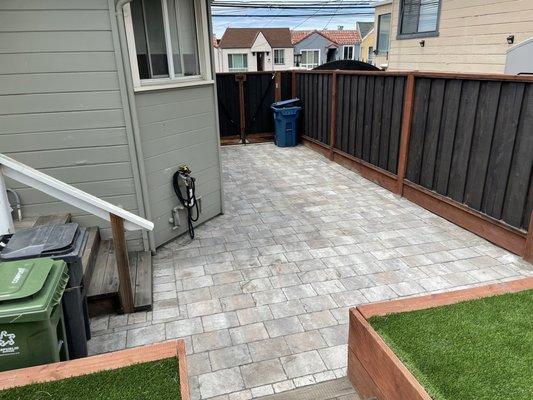 Clean and reseal pavers