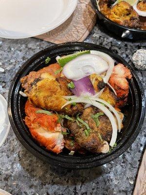 Bade Miya Peshkash (mixed grill -- two of everything!)