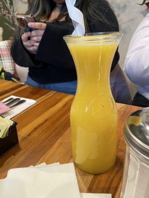 Pineapple mango juice