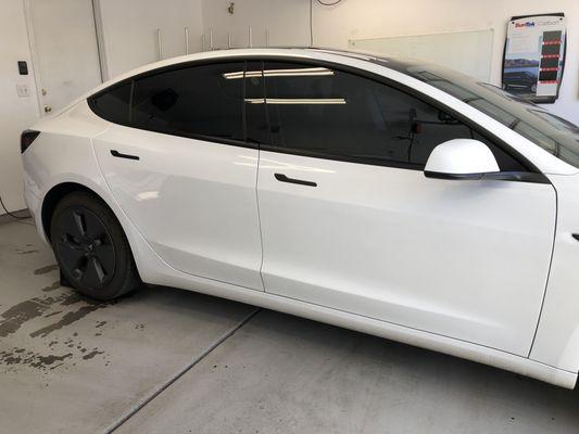 Tesla Model 3 Ceramic 15% auto tint.