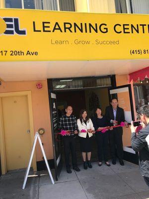 Pel learning center sunset San Francisco grand opening.